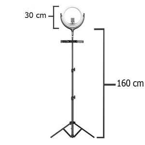 رینگ لایت توتو F-539B + سه پایه